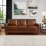 Prospera Home Larsen Top-grain Leather Sofa and Loveseat