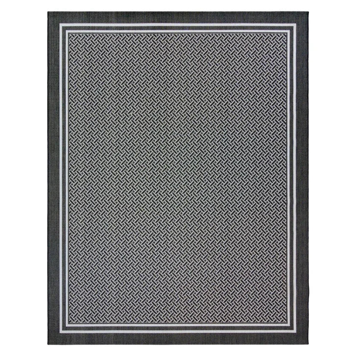 Gertmenian Naples Collection Ace Border Indoor/Outdoor Area Rug