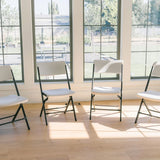 Lifetime Bypass Commercial Folding Chairs, 4-pack