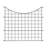 Zippity Black Metal Garden Gate with 4 Fence Panels