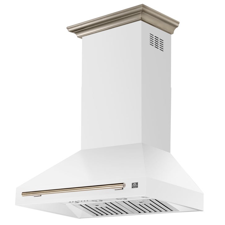 Forno Aria 36 in. Wall-Mounted Range Hood, 1200 CFM