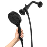 Brondell Nebia Merritt 5-Setting Handheld Shower Head with HaloNetic Double Docking System