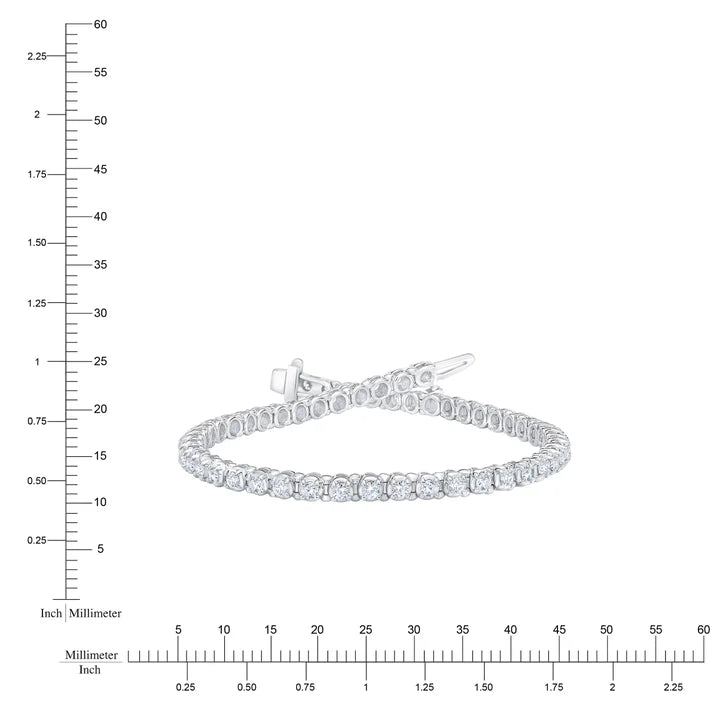 Round Brilliant Diamond Bracelet (2.00 ctw)