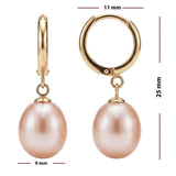 8 – 8.5 mm Cultured Freshwater Pearl Earrings
