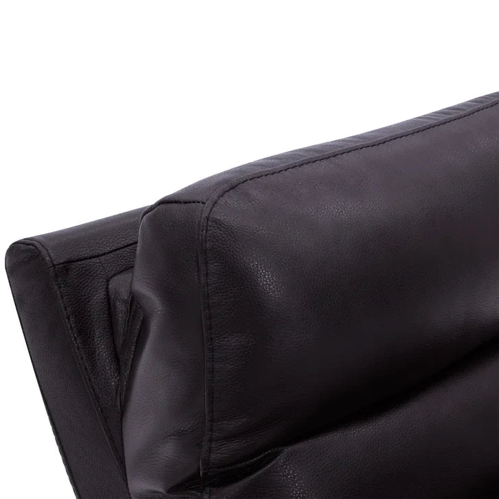 Gilman Creek Top-grain Leather CloudZero Power Recliner with Adjustable Headrest