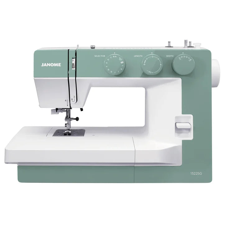 Janome 1522 Smokey Green Sewing Machine