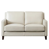 Prospera Home West Park Top-grain Leather Sofa and Loveseat