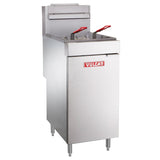 Vulcan 30 in. 40 lb. Commercial Stainless Steel Propane Fryer