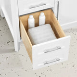 OVE Decors Renfrew Vanity with Quartz Top in White