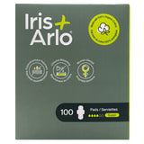 Iris + Arlo Organic Cotton Pads, 100-count