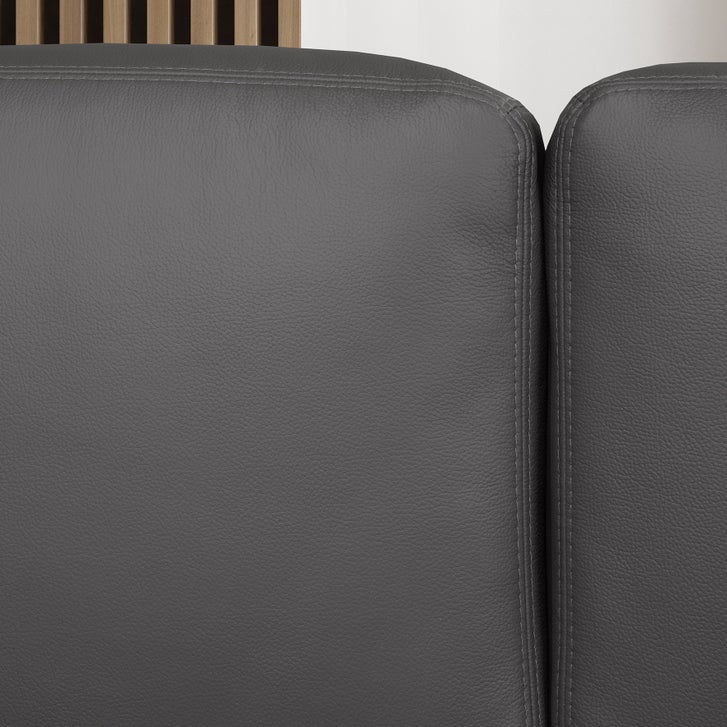 Galleria 2-piece Top Grain Leather Left-hand Facing Sectional
