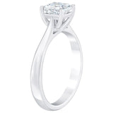 Princess Cut Diamond Solitaire Ring (1.00 ct)
