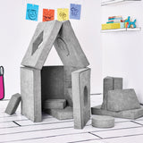 Yourigami 12-piece Kid's Convertible Play Fort