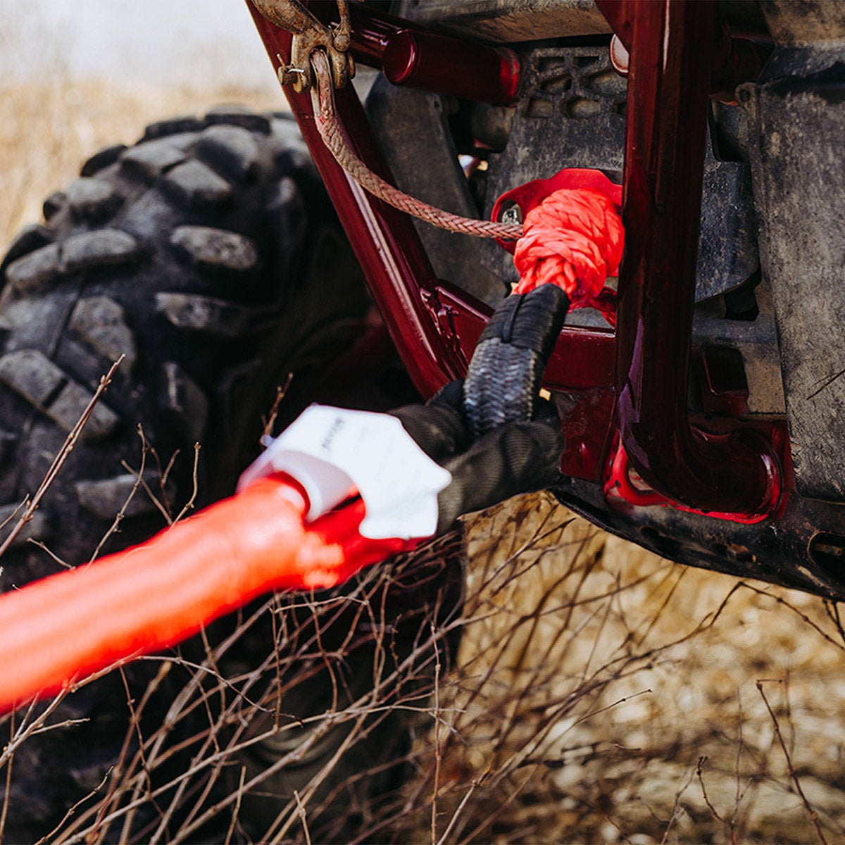 Erickson 1500lb DC Winch with Synthetic Rope