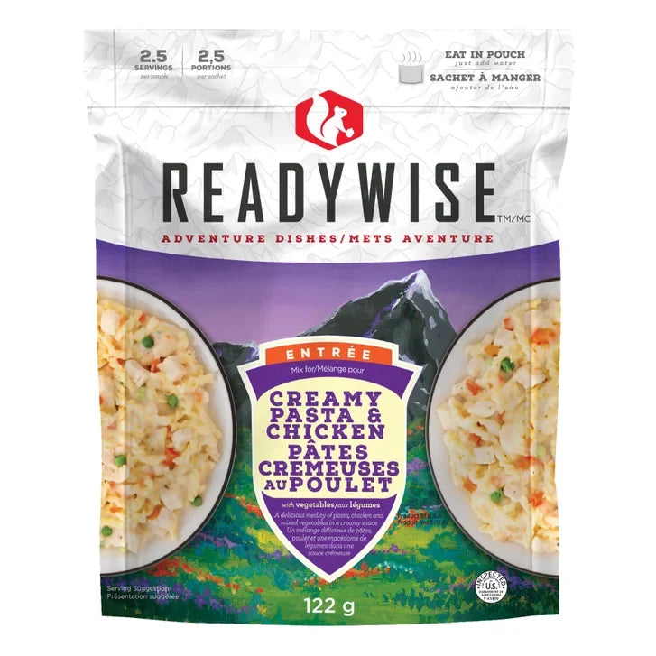 Readywise Adventure Meals Kit, 144 Pouches