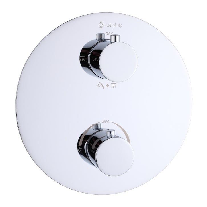 Akuaplus Elite Mya Thermostatic Handheld Shower and Shower Head