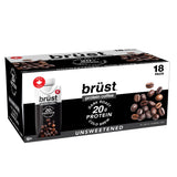brüst Protein Coffee Dark Roast Cold Brew, 18 x 325 mL