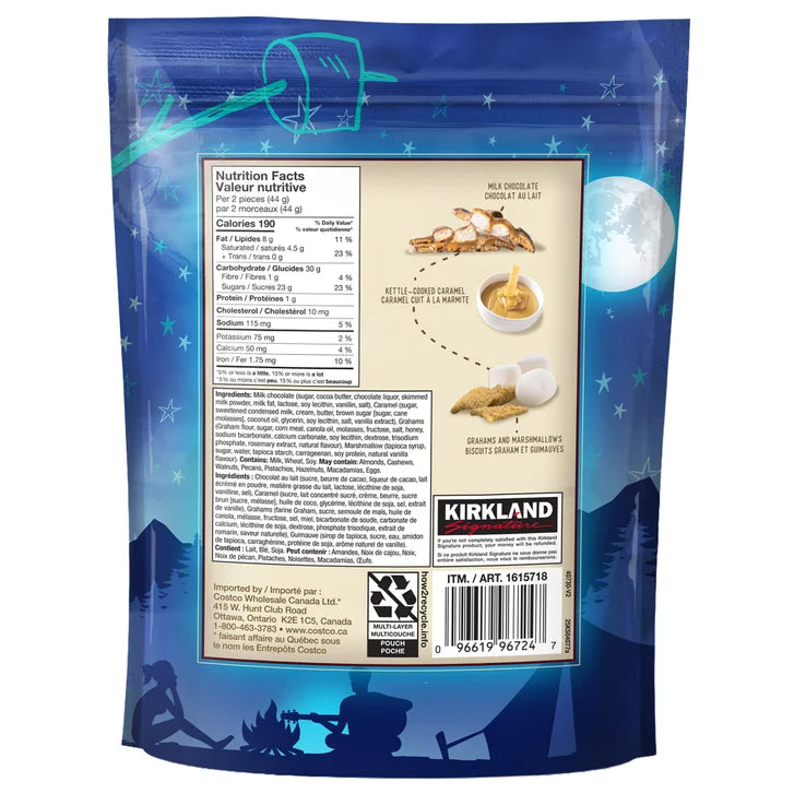 Kirkland Signature Caramel S'mores Clusters, 748 g