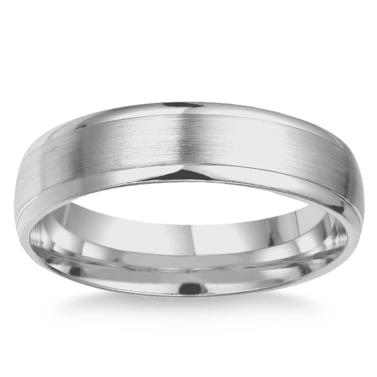 Classic Platinum Men's Wedding Band