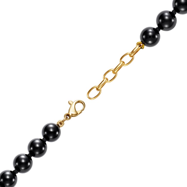 Black Onyx Bead Bracelet