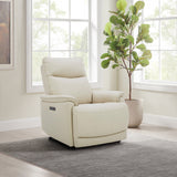Gilman Creek – Top-grain Leather CloudZero Power Recliner with Power Headrest