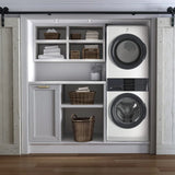 Electrolux 3 Series Single Unit Front Load Laundry Tower with 5.1 cu ft. Washer, 8.0 cu ft. Electric Dryer