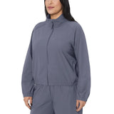 Mondetta Women's Active Full-Zip Tricot Jacket