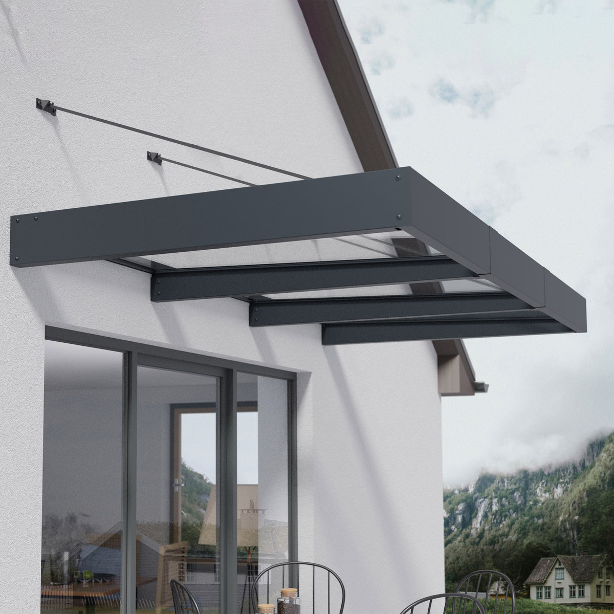 Canopia by Palram Sophia Door Awning Kit