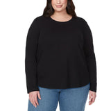 Kirkland Signature Women's Long Sleeve Slub Tee