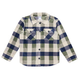 Pekkle Boys' and Girls' Micro Polar Long Sleeve Fleece Shirt and Tee, 2-piece