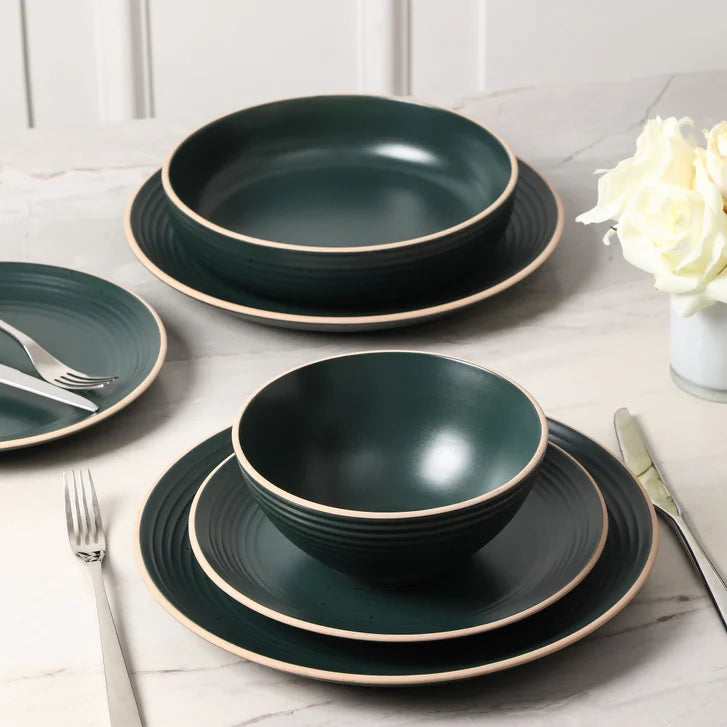Stone Lain Lauren Stoneware Dinnerware, 16-pieces