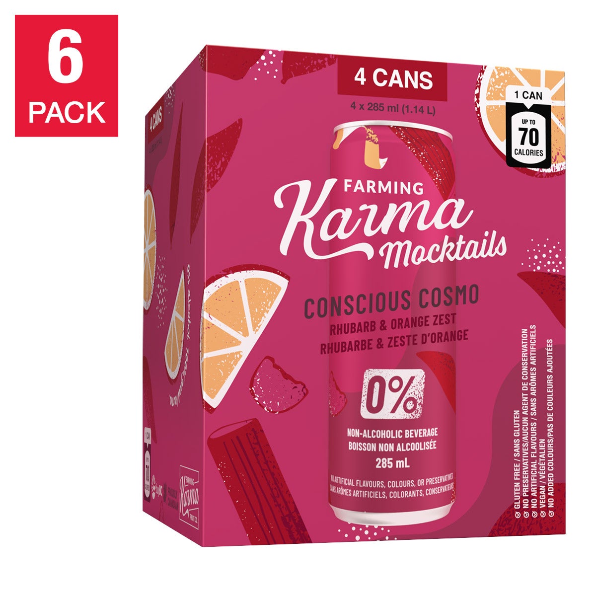 Farming Karma Mocktail, 285 mL 24-pack