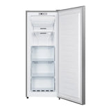 Hisense 6.0 cu ft. Stainless Steel Look Convertible Upright Fridge or Freezer - Frost Free