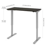 Bestar Upstand 61 cm x 122 cm (24 in. x 48 in.) Height Adjustable Desk