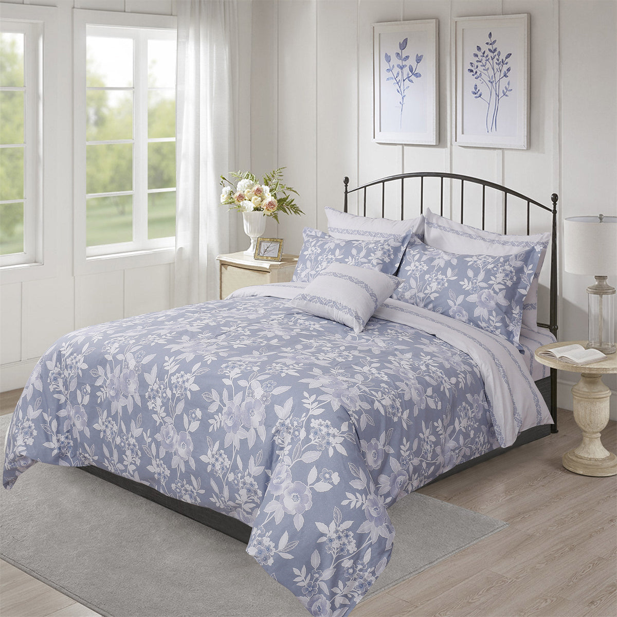 North Home - Cotton 4-piece Duvet Cover Set