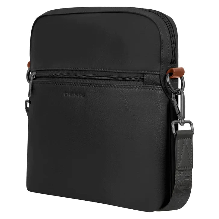 Champs Onyx Collection Leather Cross-Body Bag