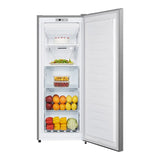 Hisense 6.0 cu ft. Stainless Steel Look Convertible Upright Fridge or Freezer - Frost Free