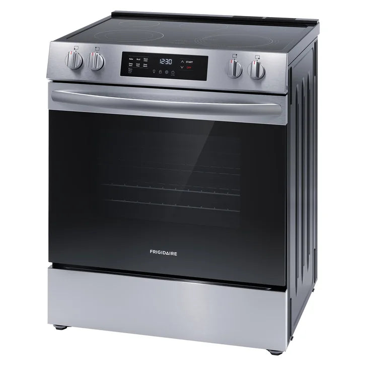 Frigidaire 30 in 5.3 cu ft. Electric 5-Burner Range with Even Baking Technology
