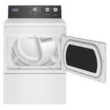 Maytag 7.4 cu ft. White Electric Commercial-Grade Residential Dryer with IntelliDry Sensor