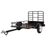 DK2 by Marlon 4 ft. x 6 ft. Single Axle Open Rail Utility Trailer
