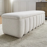 Aiden & Ivy Furniture – Fabric Storage Ottoman