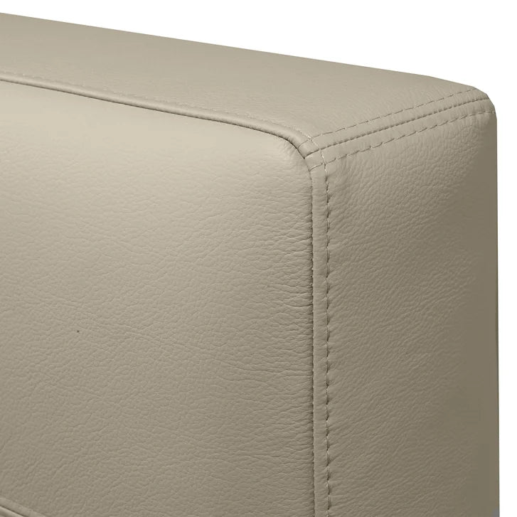 Urbania Modern Top Grain Leather Bed