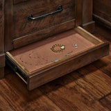 Alpine Ridge Rustic Solid Wood 6-piece King Bedroom Set