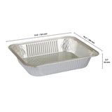 Titan Half Steam Deep Table Aluminum Pans, 100-count