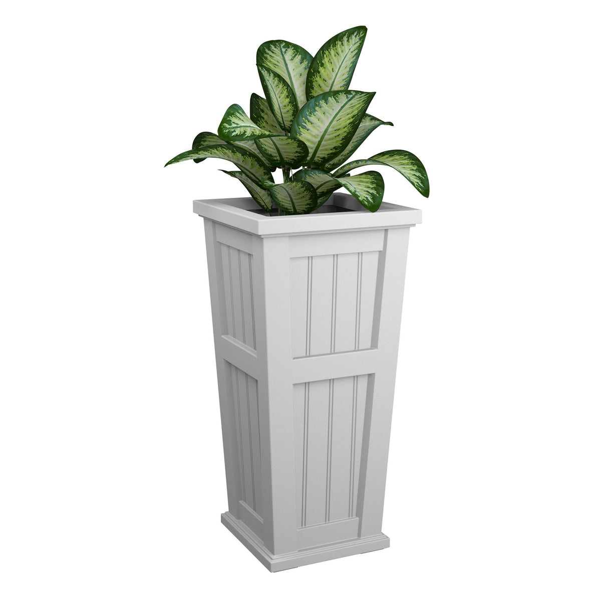 Cape Cod 32in Tall Self Watering Planter