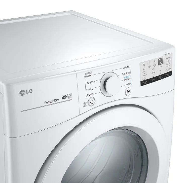 LG Laundry Bundle 5.2 cu ft. Front Load Washer and 7.4 cu ft. Electric Dryer