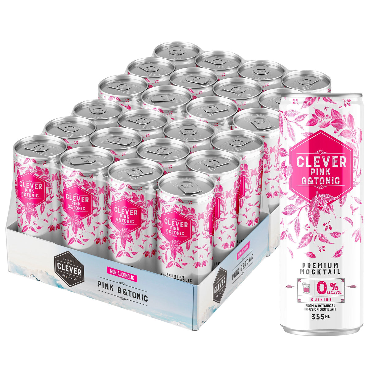 Clever Mocktails, 355 mL 24-pack