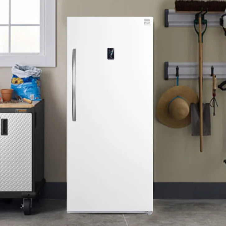 Kenmore 29 in. 21 cu.ft. White Upright Convertible Freezer or Refrigerator