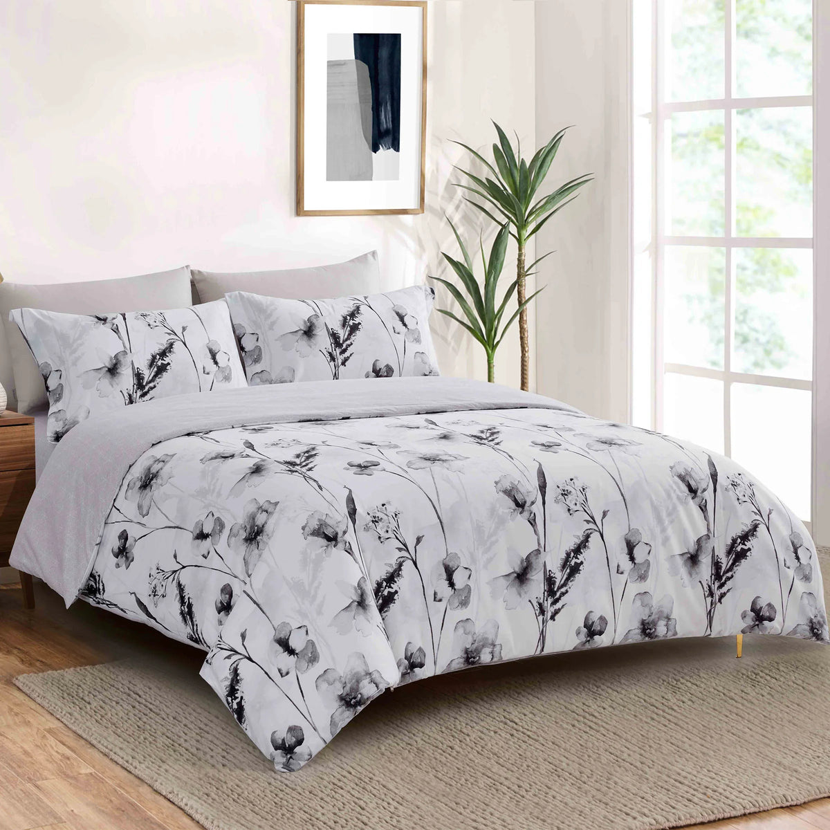 North Home Studio 3-piece Duvet Cover Set