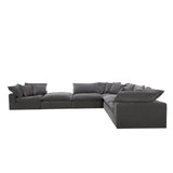 Aiden & Ivy Sereen 6-piece Fabric Sectional